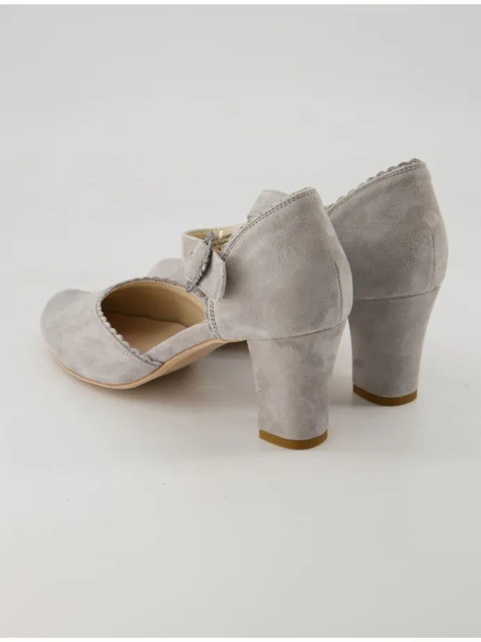 Trachtenschuhe in Grau