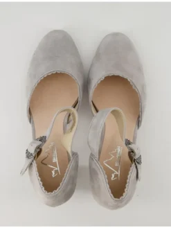 Trachtenschuhe in Grau