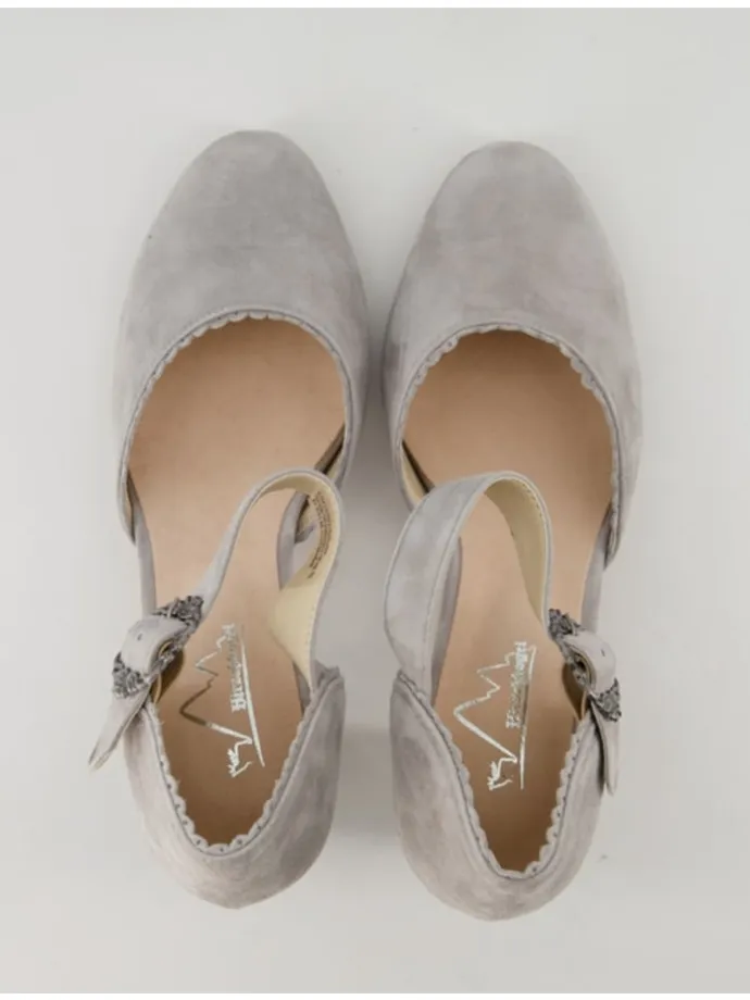 Trachtenschuhe in Grau