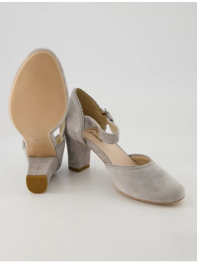 Trachtenschuhe in Grau
