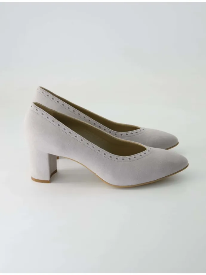 Trachtenschuhe in Grau
