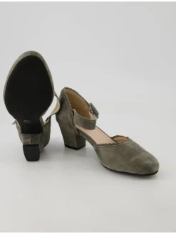 Trachtenschuhe in Grau