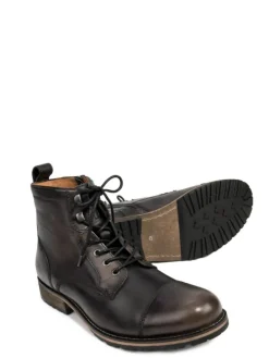 Trachtenstiefel "4465" in schwarz vintage