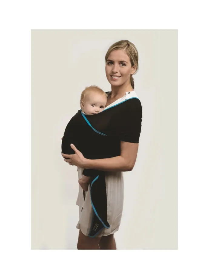 Tragetuch "Wuti Wrap" in Schwarz