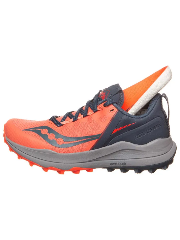 Trailrunningschuhe "Xodus Ultra" in Orange/ Dunkelblau