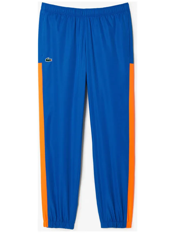 Trainingsanzug in Blau/ Weiß/ Orange
