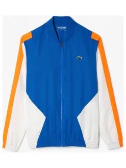 Trainingsanzug in Blau/ Weiß/ Orange
