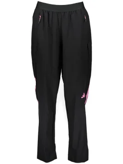 Trainingshose in Schwarz/ Rosa