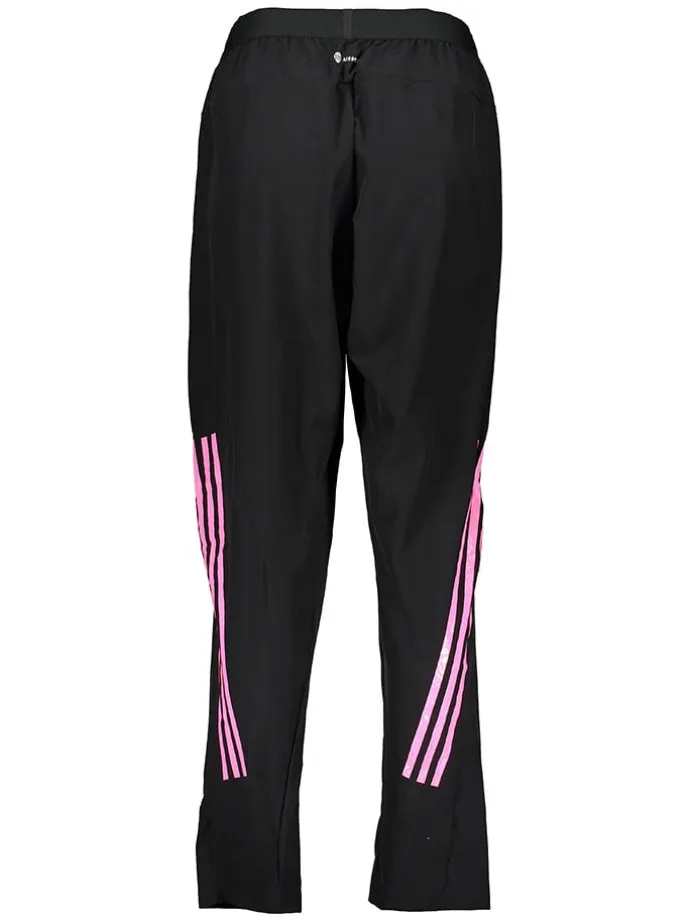 Trainingshose in Schwarz/ Rosa
