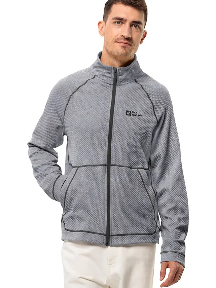 Trainingsjacke "Fernweh" in Grau