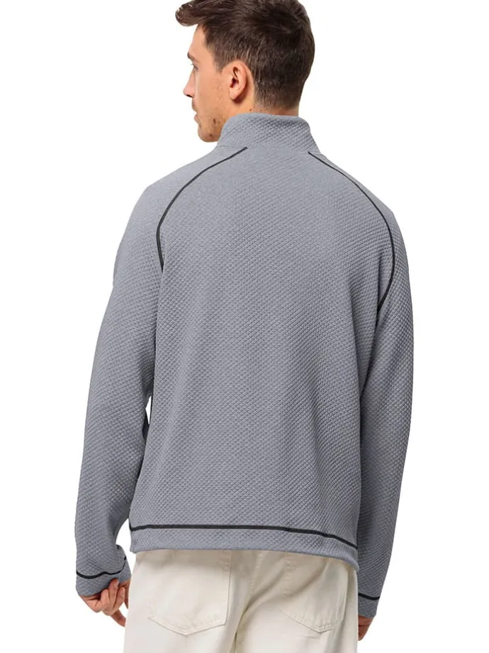 Trainingsjacke "Fernweh" in Grau