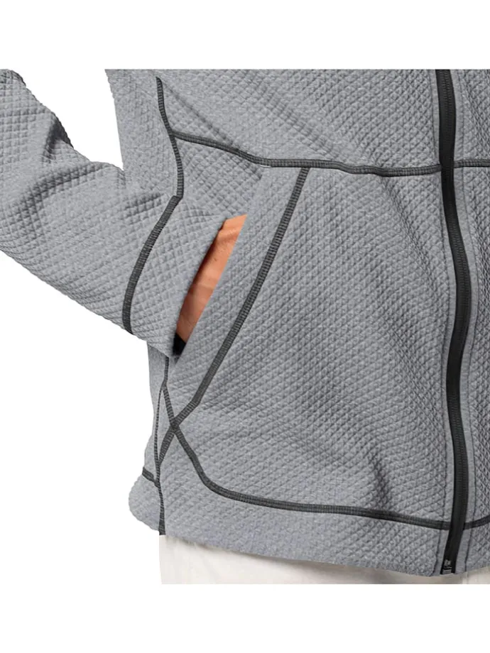 Trainingsjacke "Fernweh" in Grau