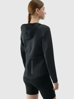 Trainingsjacke in Schwarz
