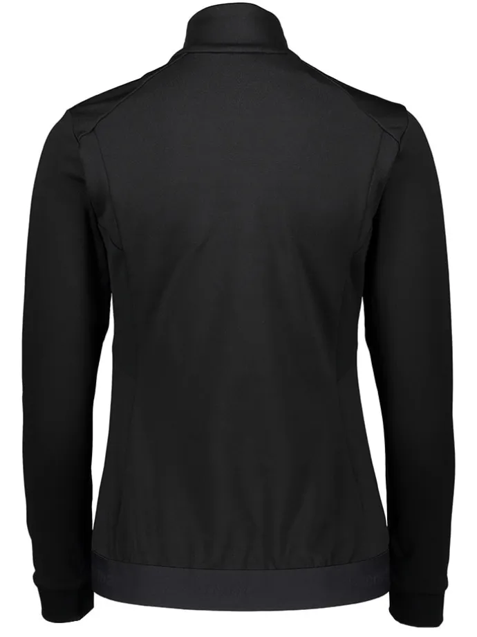 Trainingsjacke "Nasika" in Schwarz/ Grau