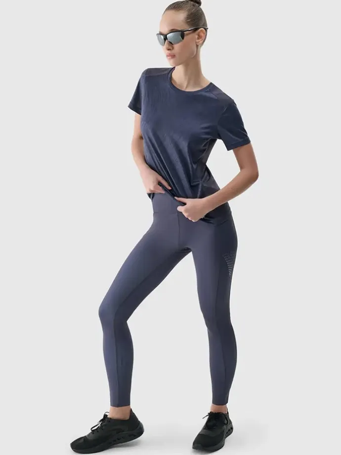 Trainingsleggings in Dunkelblau