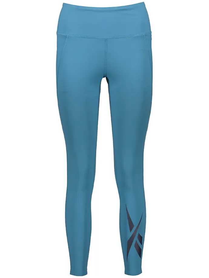 Trainingsleggings "Lux Vector" in Hellblau
