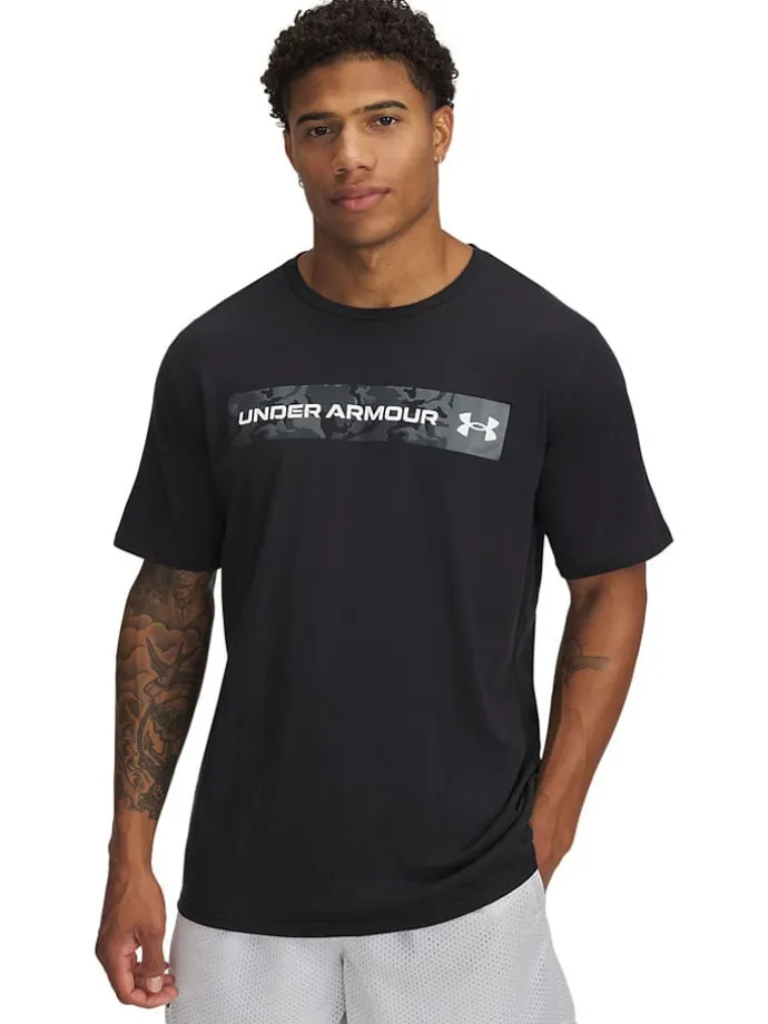 Trainingsshirt ''Camo'' in Schwarz