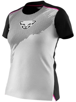 Trainingsshirt "DNA" in Weiß/ Schwarz