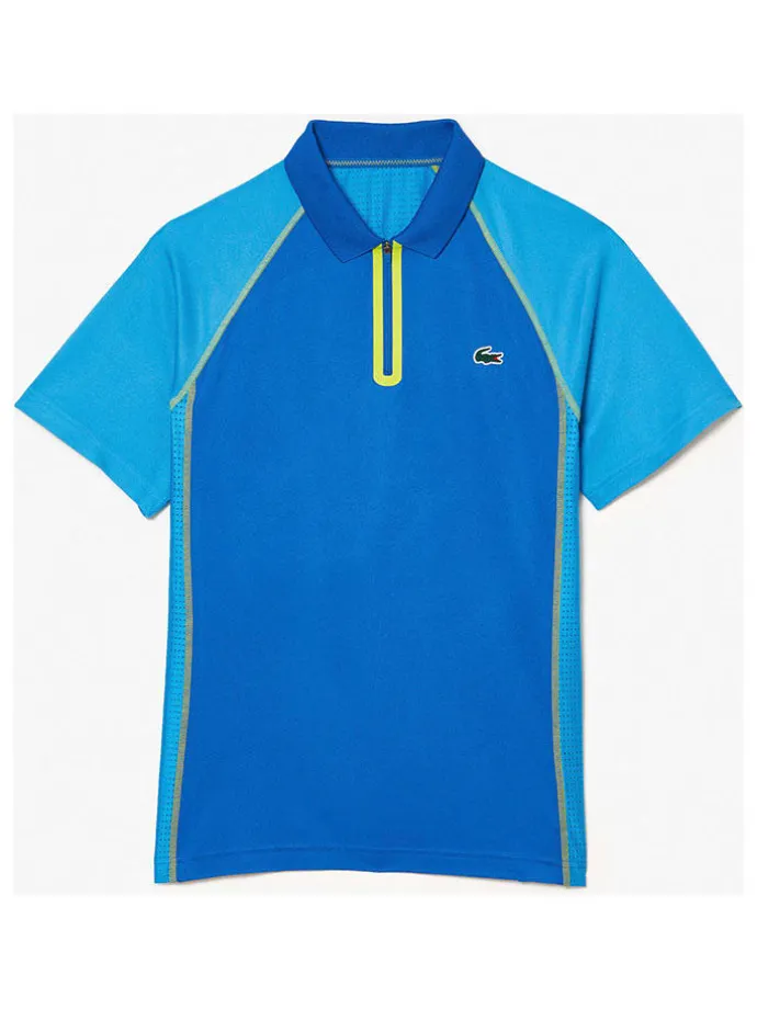 Trainingsshirt in Blau/ Hellblau