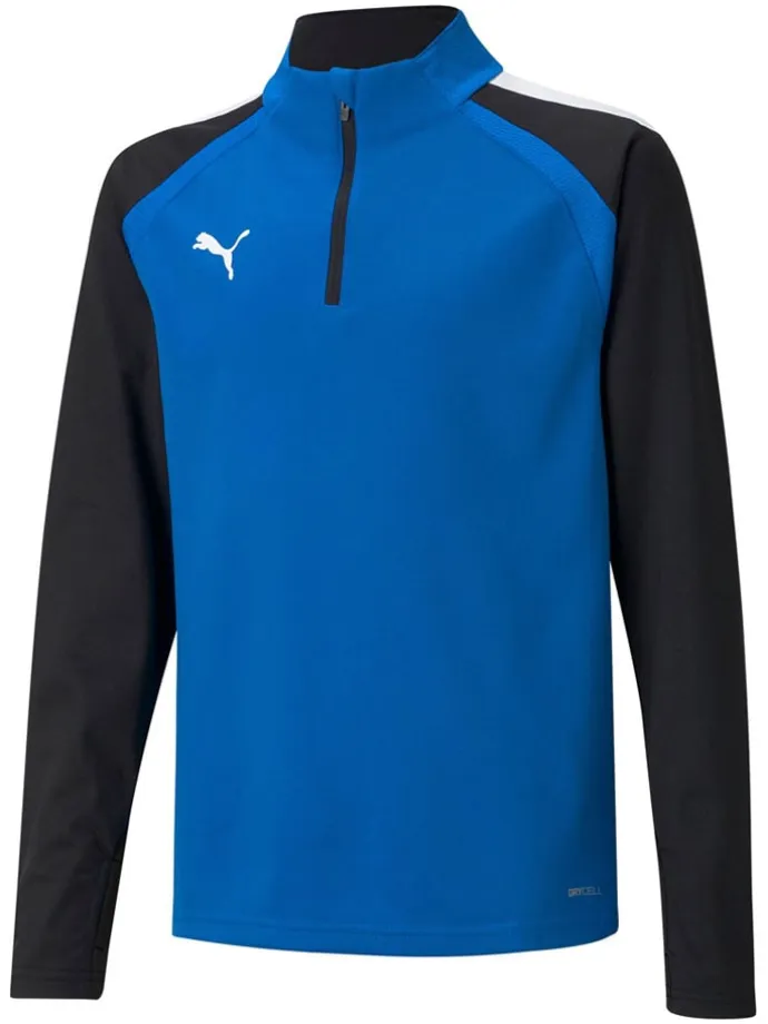 Trainingsshirt in Blau/ Schwarz