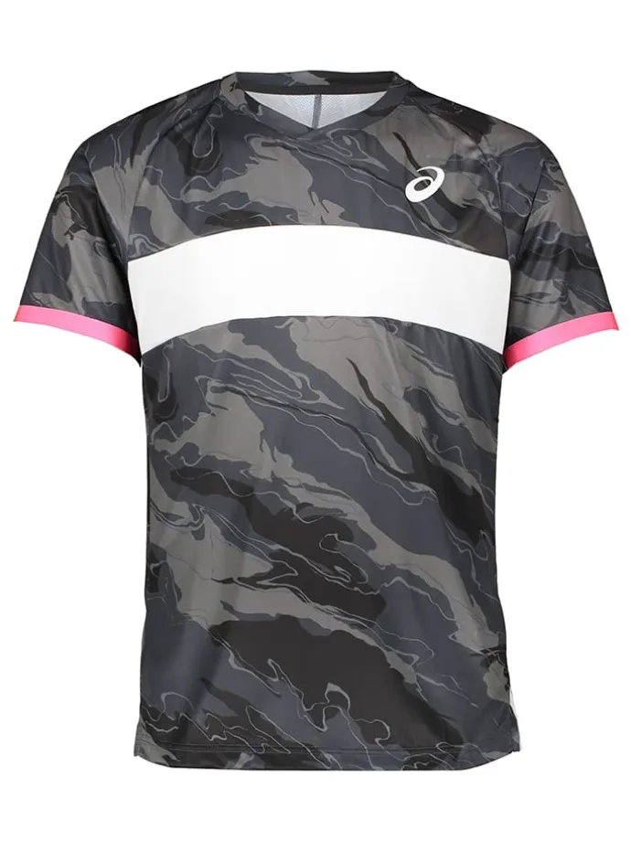 Trainingsshirt in Schwarz/ Grau