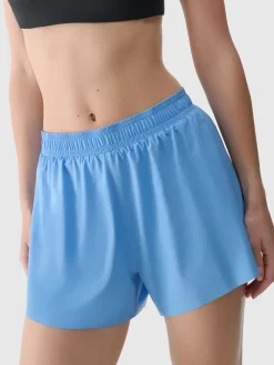 Trainingsshorts in Hellblau