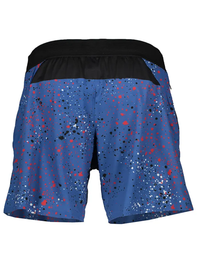 Trainingsshorts "Strength" in Blau/ Schwarz