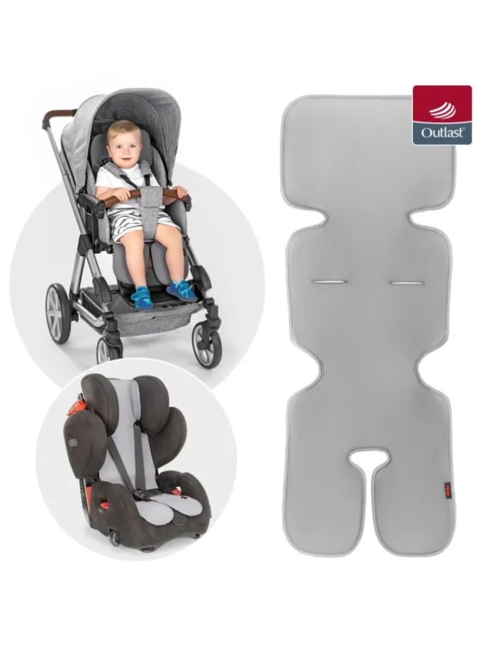 TravelKid Breeze Sitzauflage in Grau ab 0 Monate