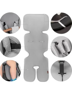 TravelKid Breeze Sitzauflage in Grau ab 0 Monate