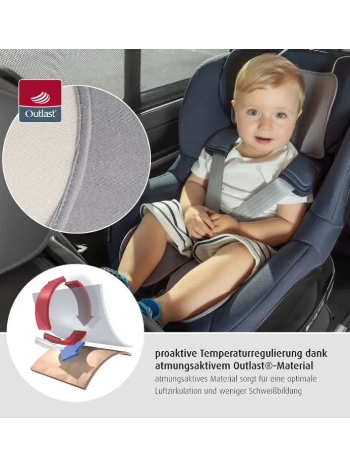 TravelKid Breeze Sitzauflage in Grau ab 0 Monate