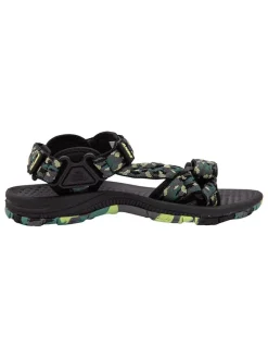 Trekkingsandalen "Monterosso" in Grün/ Limette/ Grau