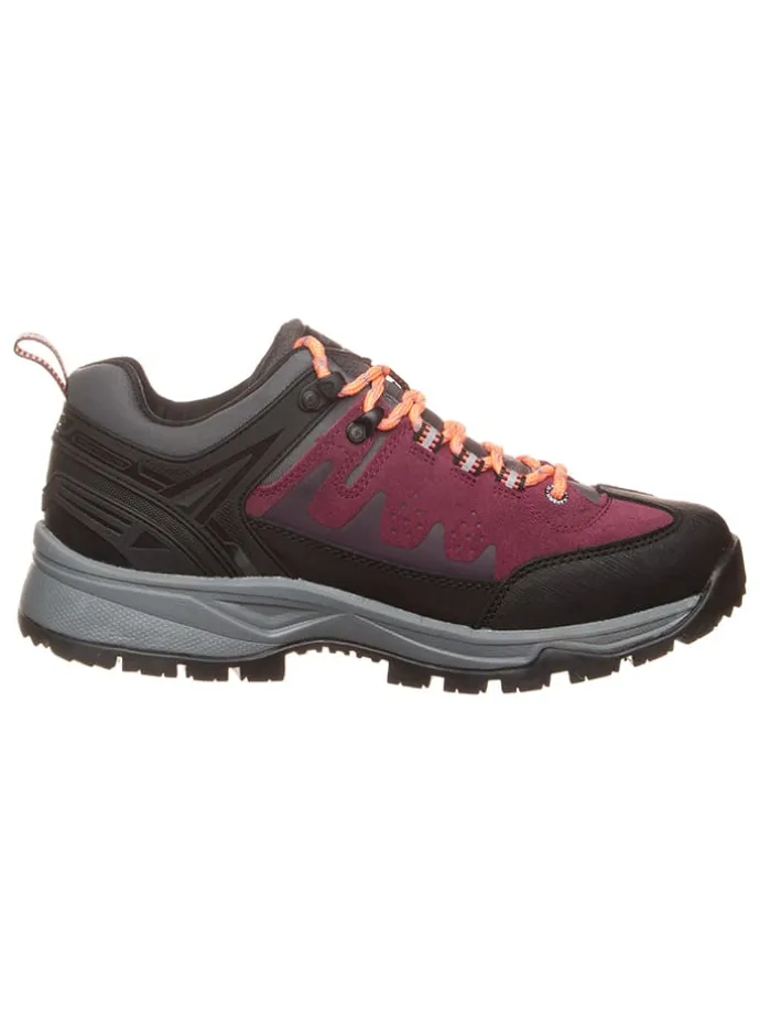 Trekkingschuhe in Schwarz/ Lila
