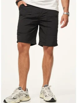 Trekkingshorts - aus 100% Nylon - Leichte Trekkingshorts für Herren in Black