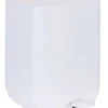 Treteimer "Davos" in Weiß - 6,5 l