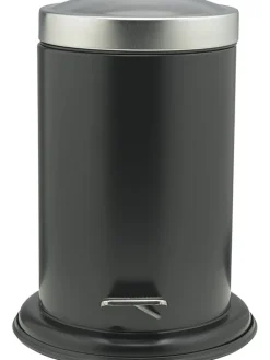 Treteimer in Schwarz  - 3 l
