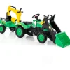 Trettraktor Kinder Elektroauto 3-6 Jahre in Grün