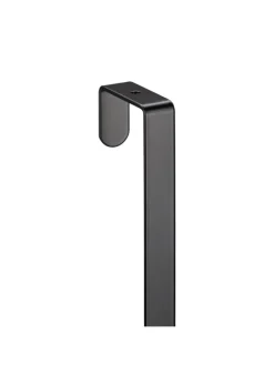 Türgarderobe in Schwarz/ Natur
