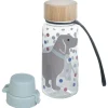 Trinkflasche "Dackel" in Hellblau - 400 ml