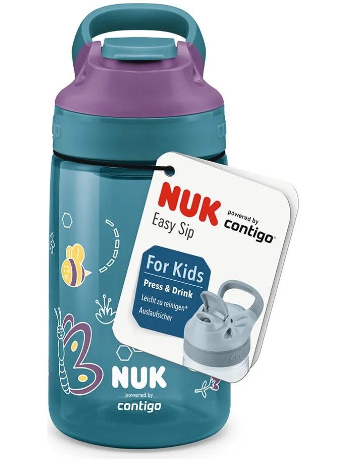 Trinkflasche "Easy Sip Cup - Schmetterling" in Dunkelblau
