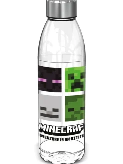 Trinkflasche "Minecraft" in Transparent/ Bunt - 980 ml