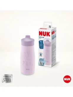 Trinkflasche "Mini-Me Sip Cup Reh" in Lila - 300 ml
