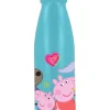 Trinkflasche "Peppa Pig" in Blau/ Pink - 600 ml