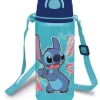 Trinkflasche "Stitch" in Hellblau - 730 ml
