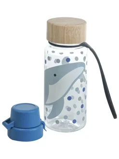 Trinkflasche "Wal" in Blau - 400 ml