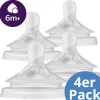 Trinksauger 4er Pack Natural Response - Silikon