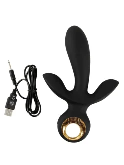 Triple-Vibrator Inflatable Triple Vibrator in schwarz