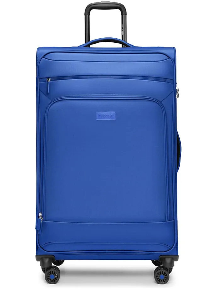 Trolley "Kos" in Dunkelblau - (B)50 x (H)80 x (T)31 cm