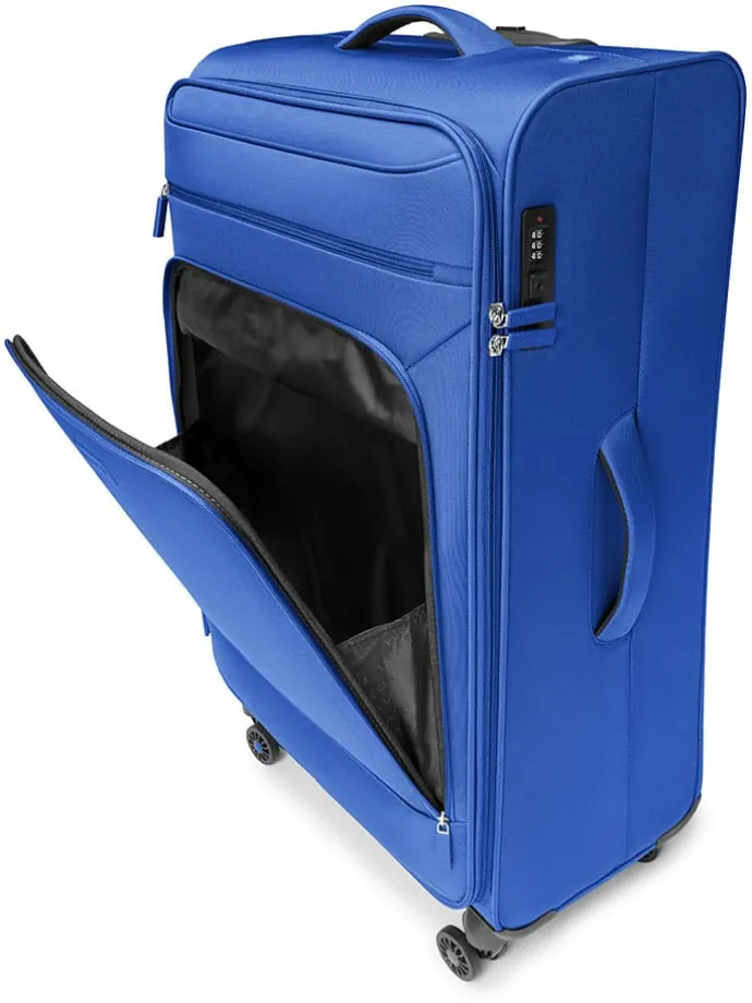 Trolley "Kos" in Dunkelblau - (B)50 x (H)80 x (T)31 cm