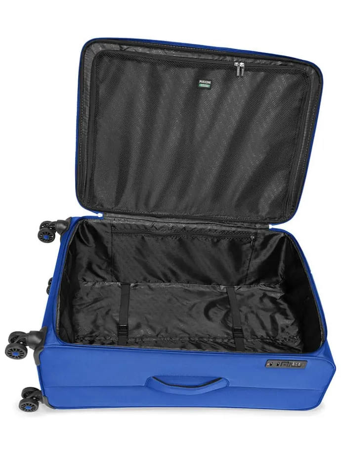 Trolley "Kos" in Dunkelblau - (B)50 x (H)80 x (T)31 cm