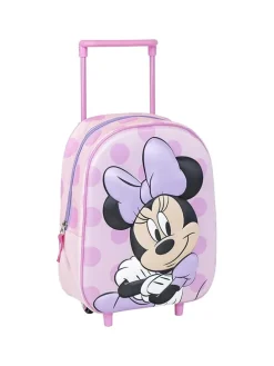 Trolley-Rucksack "Minnie" in Rosa